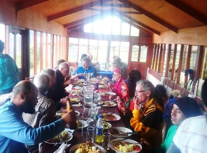 Llactapata Overlooking Machu Picchu - - Restaurant Lodge *